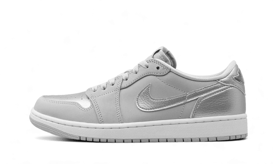 Air Jordan 1 Low OG Metallic Silver - Exclufy