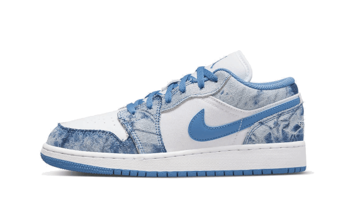 Air Jordan 1 Low Washed Denim - Exclufy