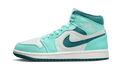 Air Jordan 1 Mid Bleached Turquoise - Exclufy
