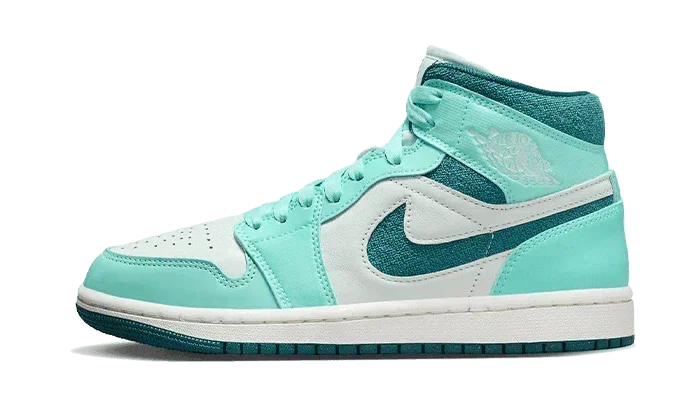 Air Jordan 1 Mid Bleached Turquoise - Exclufy