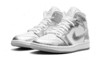 Air Jordan 1 Mid Crinkled Chrome - Exclufy