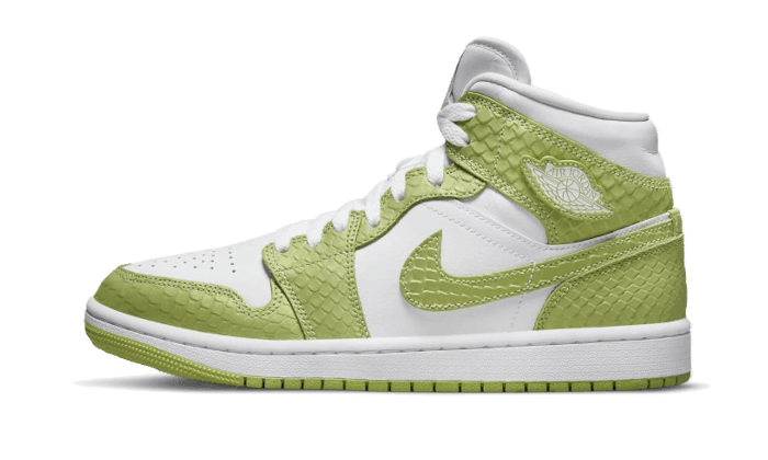 Air Jordan 1 Mid Green Python - Exclufy