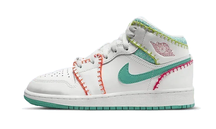 Air Jordan 1 Mid Multi Knit - Exclufy