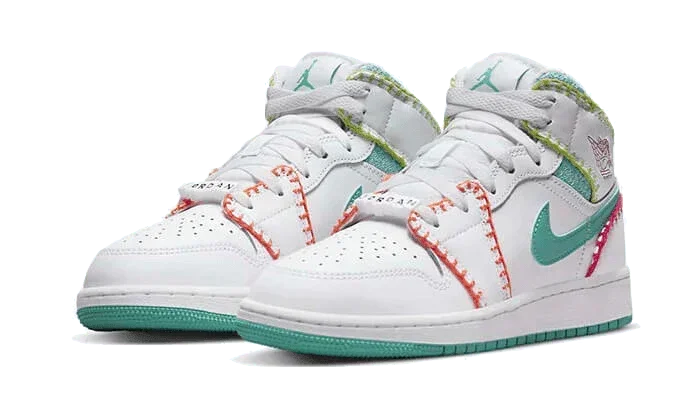 Air Jordan 1 Mid Multi Knit - Exclufy
