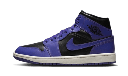 Air Jordan 1 Mid Purple Black - Exclufy