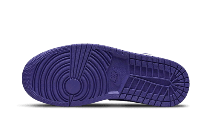 Air Jordan 1 Mid Purple Black - Exclufy