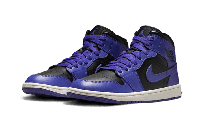 Air Jordan 1 Mid Purple Black - Exclufy