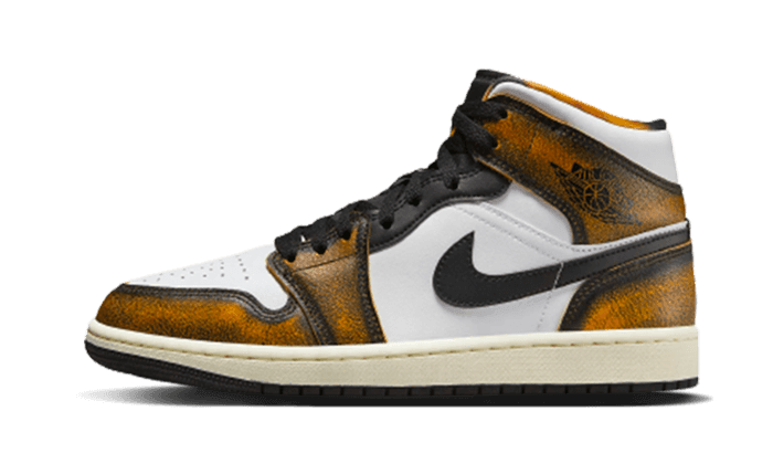 Air Jordan 1 Mid SE Orange Wear-Away - Exclufy