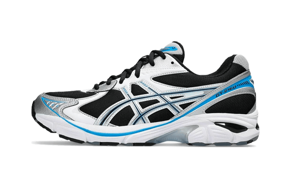 ASICS GT-2160 Black Pure Silver Bright Blue - Exclufy