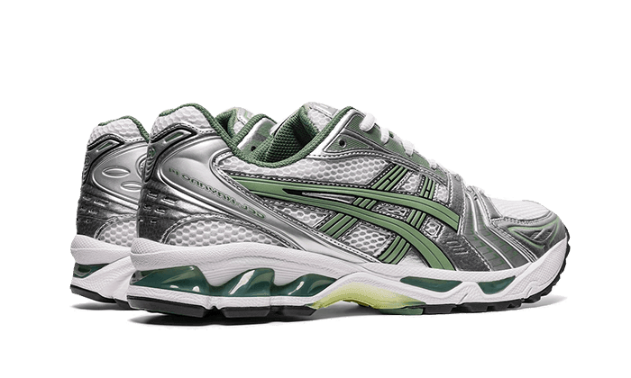 ASICS Gel-Kayano 14 White Pure Silver Slate Grey Sage - Exclufy