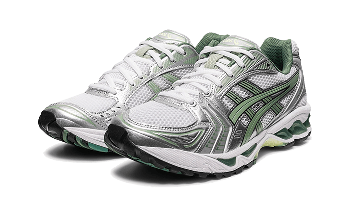 ASICS Gel-Kayano 14 White Pure Silver Slate Grey Sage - Exclufy