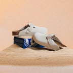 Birkenstock Boston Suede Antique White - Exclufy