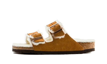Birkenstock Arizona Shearling Mink - Exclufy