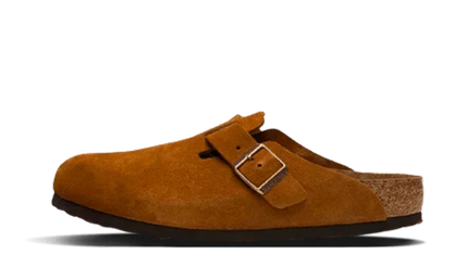 Birkenstock Boston Soft Footbed Suede Mink - Exclufy