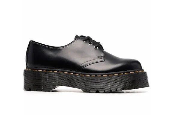 Dr. Martens 1461 Quad Derby Shoes Black - Exclufy