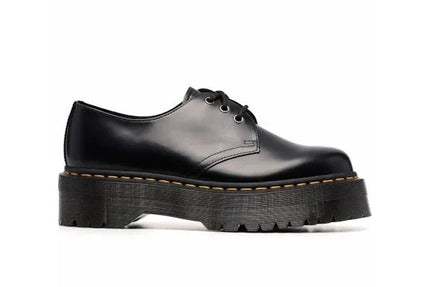 Dr. Martens 1461 Quad Derby Shoes Black - Exclufy