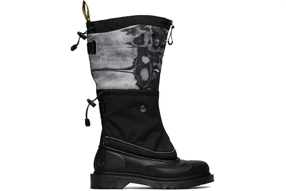 Dr. Martens 14 XX Removable Gaiters Sub Boot Black White - Exclufy