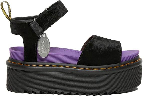 Dr. Martens Strap Sandal Platform X-Girl Velvet (Women's) - Exclufy