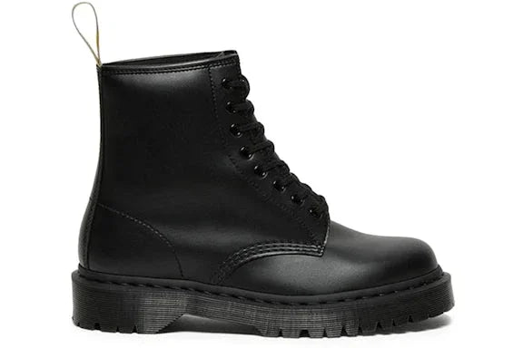 Dr. Martens Vegan 1460 Bex Mono Boots Black Felix Rub Off - Exclufy