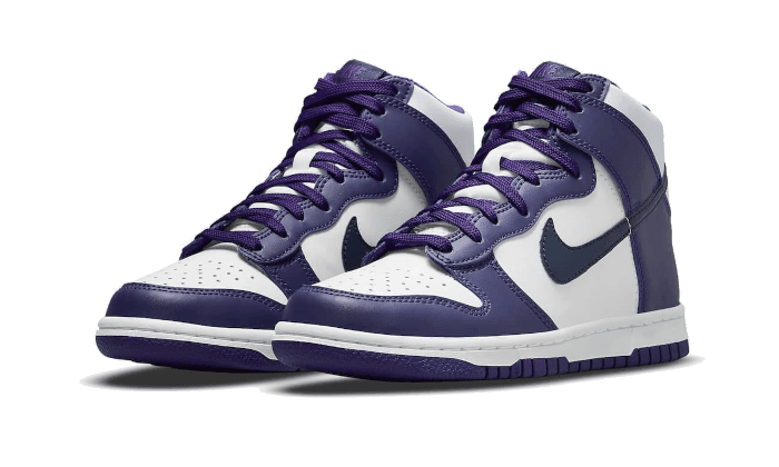 Nike Dunk High Electro Purple Midnight Navy - Exclufy