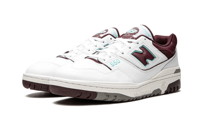 New Balance 550 Burgundy Cyan - Exclufy