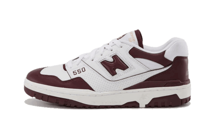 New Balance 550 White Burgundy - Exclufy