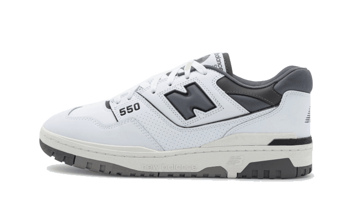 New Balance 550 White Dark Grey - Exclufy