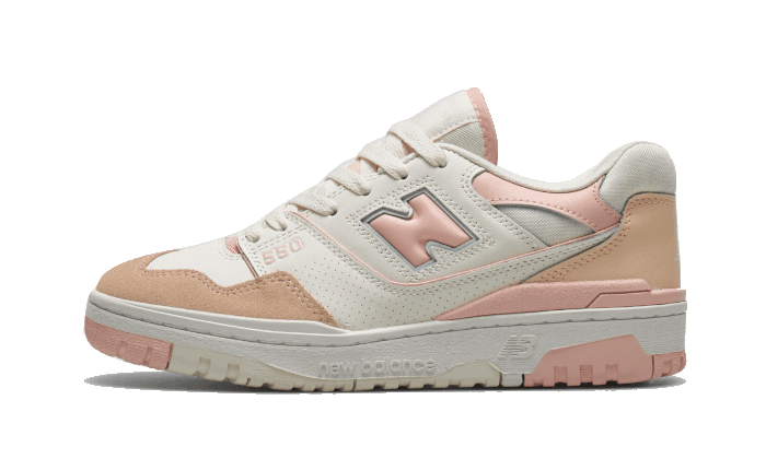 New Balance 550 White Pink Pastel - Exclufy