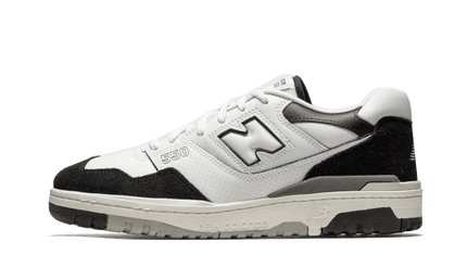 New Balance 550 White Black Rain Cloud - Exclufy