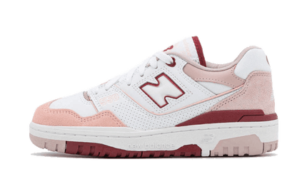 New Balance 550 White Scarlet Pink - Exclufy