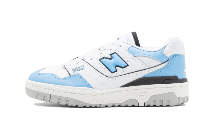 New Balance 550 White Team Carolina - Exclufy