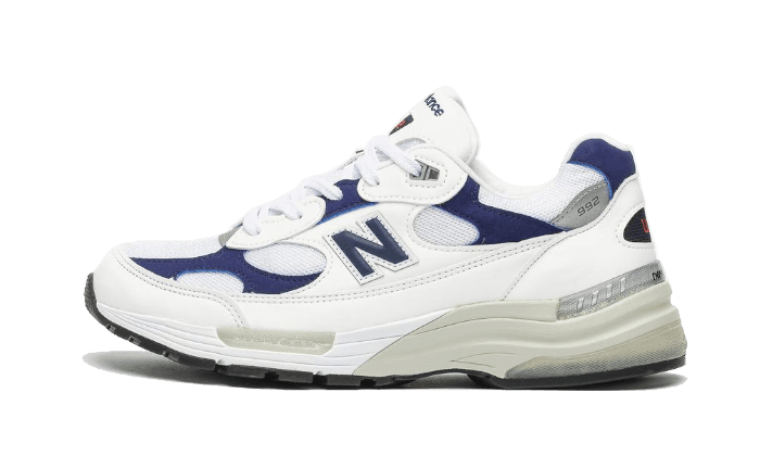 New Balance 992 White Navy - Exclufy