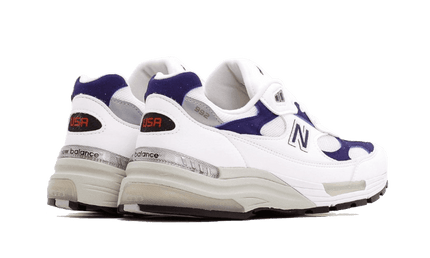 New Balance 992 White Navy - Exclufy