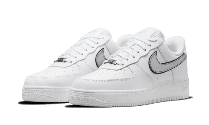 Nike Air Force 1 Low Essential White Metallic Silver - Exclufy