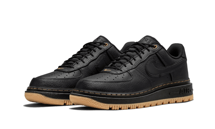 Nike Air Force 1 Low Luxe Black Gum - Exclufy
