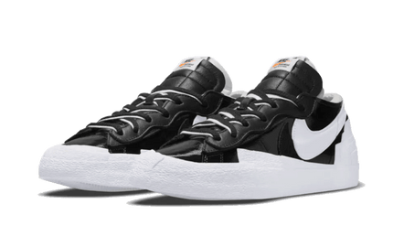 Nike Blazer Low Sacai Black Patent - Exclufy