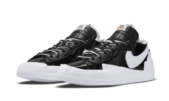 Nike Blazer Low Sacai Black Patent - Exclufy