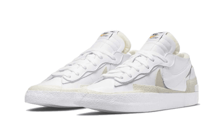 Nike Blazer Low Sacai White Patent - Exclufy