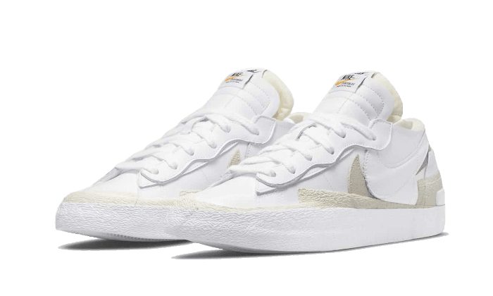 Nike Blazer Low Sacai White Patent - Exclufy