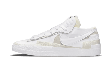 Nike Blazer Low Sacai White Patent - Exclufy