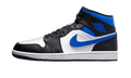 Air Jordan 1 Mid White Black Racer Blue - Exclufy
