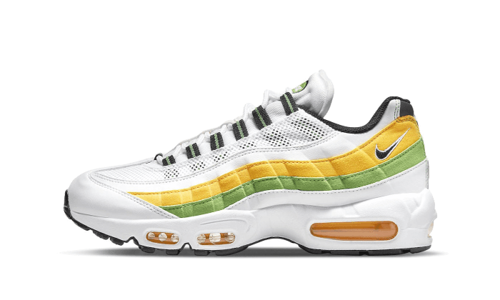 Nike Air Max 95 Essential White Green Apple Tour Yellow - Exclufy