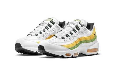 Nike Air Max 95 Essential White Green Apple Tour Yellow - Exclufy