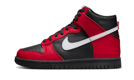 Nike Dunk High Black Red - Exclufy