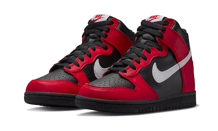 Nike Dunk High Black Red - Exclufy