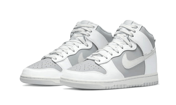 Nike Dunk High Retro Grey White - Exclufy