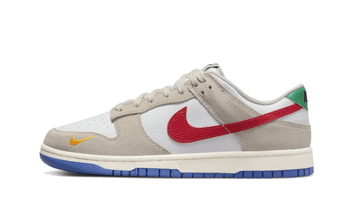 Nike Dunk Low Light Iron Ore Red Blue - Exclufy