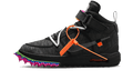 Nike Air Force 1 Mid Off-White Clear Black - Exclufy