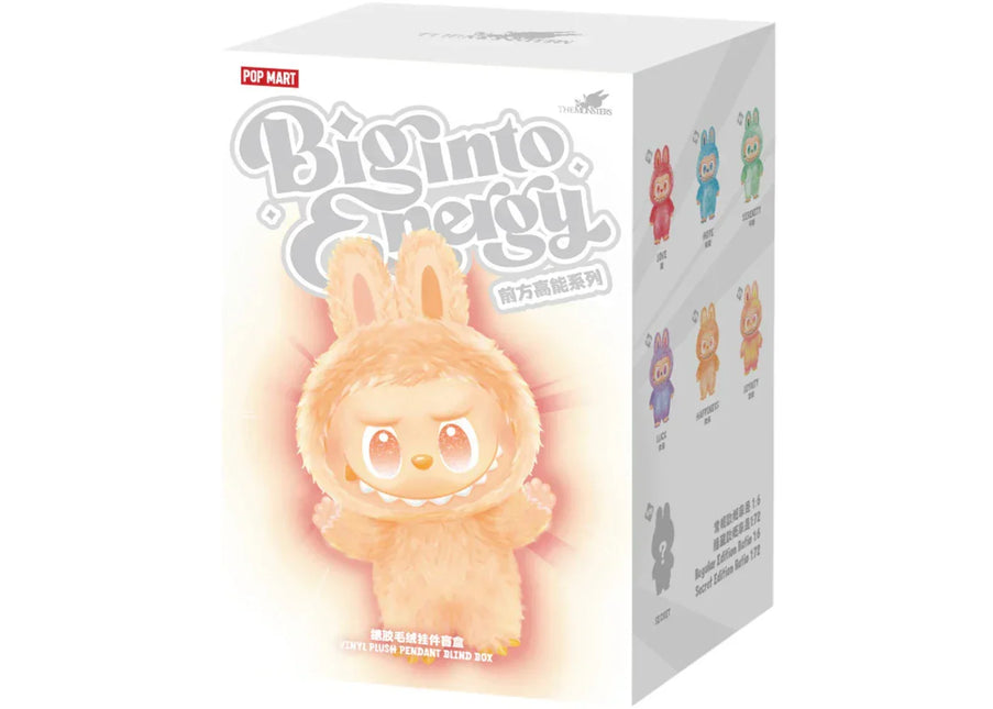 Pop Mart Labubu The Monsters Big into Energy Series Vinyl Plush Pendant Single Blind Box - Exclufy