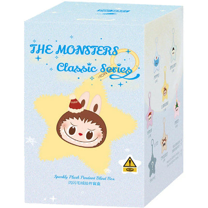 Pop Mart Labubu The Monsters Classic Series Sparkly Plush Pendant Single Blind Box - Exclufy
